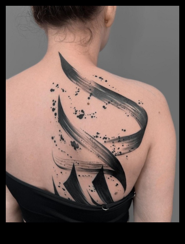 Abstract Inkscapes: inspirații neconvenționale pentru design de tatuaje