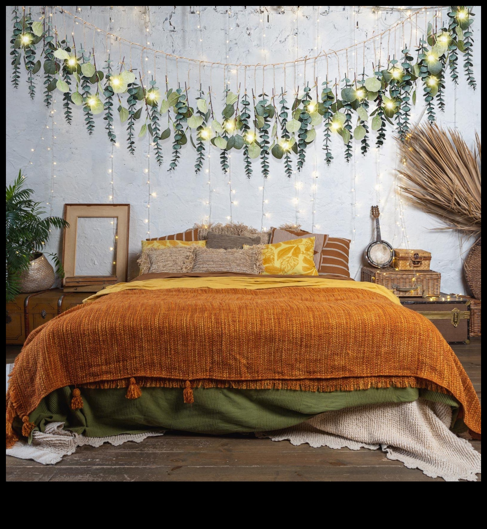 Există sfaturi pentru a crea o atmosferă confortabilă cu Fairy Lights în Boho Modern Decor?