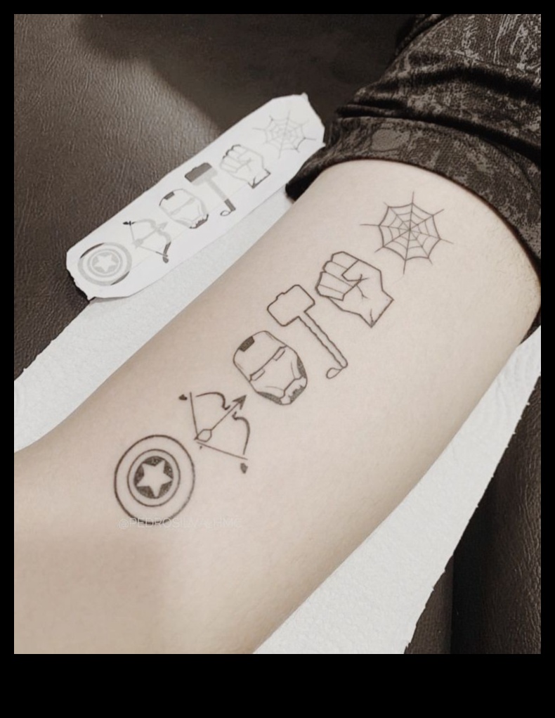 Minunății minimaliste: idei șic și simple de tatuaje