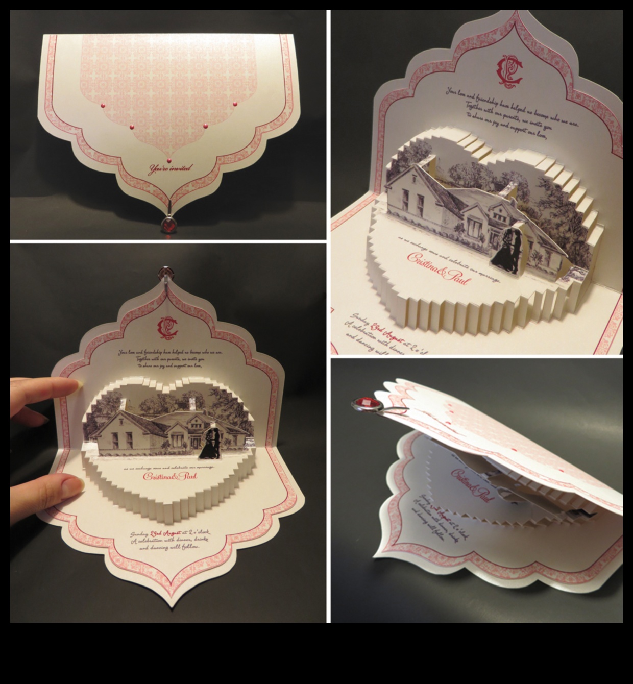 Invitații DIY Papercraft: Papetarie personalizată pentru evenimente