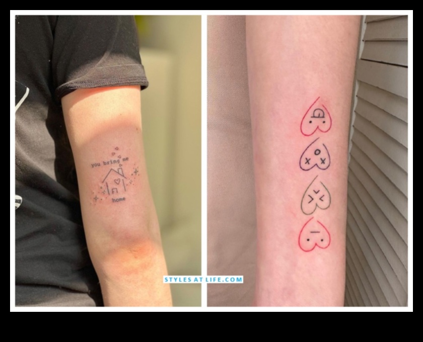 Minunății minimaliste: idei șic și simple de tatuaje